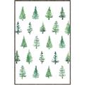 Picture of Christmas Trees _GroupedProduct_Rectangle_Portrait_Canvas_Framed_