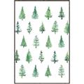 Picture of Christmas Trees _GroupedProduct_Rectangle_Portrait_Canvas_Framed_