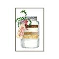 Picture of Holiday Cookies in a Jar _GroupedProduct_Rectangle_Portrait_Canvas_Framed_