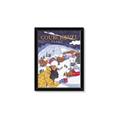 Picture of Christmas in Courchevel, France _GroupedProduct_Rectangle_Portrait_Framed_Matted_