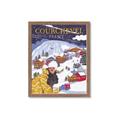 Picture of Christmas in Courchevel, France _GroupedProduct_Rectangle_Portrait_Framed_Matted_