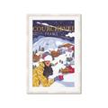 Picture of Christmas in Courchevel, France _GroupedProduct_Rectangle_Portrait_Framed_Matted_