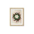 Picture of Holly Wreath _GroupedProduct_Rectangle_Portrait_Framed_Matted_