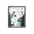 Picture of Winter Ski Resort _GroupedProduct_Rectangle_Portrait_Framed_Matted_
