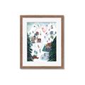 Picture of Winter Ski Resort _GroupedProduct_Rectangle_Portrait_Framed_Matted_
