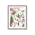 Picture of Mountain Ski Village _GroupedProduct_Rectangle_Portrait_Framed_Matted_