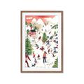 Picture of Mountain Ski Village _GroupedProduct_Rectangle_Portrait_Framed_Matted_