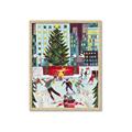 Picture of Ice Skating at Rockefeller Center _GroupedProduct_Rectangle_Portrait_Framed_Matted_
