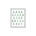 Picture of Christmas Trees _GroupedProduct_Rectangle_Portrait_Framed_Matted_