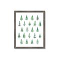 Picture of Christmas Trees _GroupedProduct_Rectangle_Portrait_Framed_Matted_