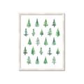 Picture of Christmas Trees _GroupedProduct_Rectangle_Portrait_Framed_Matted_