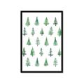 Picture of Christmas Trees _GroupedProduct_Rectangle_Portrait_Framed_Matted_