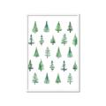 Picture of Christmas Trees _GroupedProduct_Rectangle_Portrait_Framed_Matted_