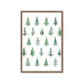Picture of Christmas Trees _GroupedProduct_Rectangle_Portrait_Framed_Matted_