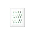 Picture of Christmas Trees _GroupedProduct_Rectangle_Portrait_Framed_Matted_