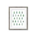 Picture of Christmas Trees _GroupedProduct_Rectangle_Portrait_Framed_Matted_