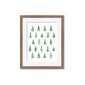 Picture of Christmas Trees _GroupedProduct_Rectangle_Portrait_Framed_Matted_