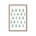Picture of Christmas Trees _GroupedProduct_Rectangle_Portrait_Framed_Matted_
