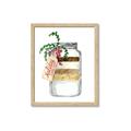 Picture of Holiday Cookies in a Jar _GroupedProduct_Rectangle_Portrait_Framed_Matted_