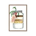 Picture of Holiday Cookies in a Jar _GroupedProduct_Rectangle_Portrait_Framed_Matted_
