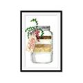 Picture of Holiday Cookies in a Jar _GroupedProduct_Rectangle_Portrait_Framed_Matted_