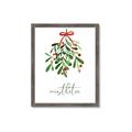 Picture of Under the Mistletoe III _GroupedProduct_Rectangle_Portrait_Framed_Matted_