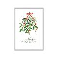 Picture of Under the Mistletoe III _GroupedProduct_Rectangle_Portrait_Framed_Matted_