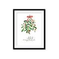 Picture of Under the Mistletoe III _GroupedProduct_Rectangle_Portrait_Framed_Matted_