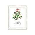 Picture of Under the Mistletoe III _GroupedProduct_Rectangle_Portrait_Framed_Matted_