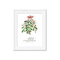 Picture of Under the Mistletoe III _GroupedProduct_Rectangle_Portrait_Framed_Matted_