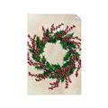 Picture of Holly Wreath _GroupedProduct_Rectangle_Portrait_Unframed_Print_Only_