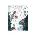 Picture of Winter Ski Resort _GroupedProduct_Rectangle_Portrait_Unframed_Print_Only_