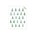 Picture of Christmas Trees _GroupedProduct_Rectangle_Portrait_Unframed_Print_Only_
