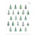 Picture of Christmas Trees _GroupedProduct_Rectangle_Portrait_Unframed_Print_Only_