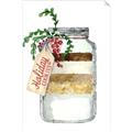 Picture of Holiday Cookies in a Jar _GroupedProduct_Rectangle_Portrait_Unframed_Print_Only_