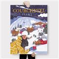 Picture of Christmas in Courchevel, France _GroupedProduct_Rectangle_Portrait_Canvas_