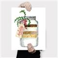 Picture of Holiday Cookies in a Jar _GroupedProduct_Rectangle_Portrait_Canvas_