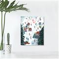 Picture of Winter Ski Resort _GroupedProduct_Rectangle_Portrait_Canvas_