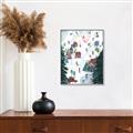 Picture of Winter Ski Resort _GroupedProduct_Rectangle_Portrait_Canvas_Framed_