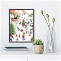 Picture of Mountain Ski Village _GroupedProduct_Rectangle_Portrait_Canvas_Framed_