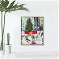 Picture of Ice Skating at Rockefeller Center _GroupedProduct_Rectangle_Portrait_Canvas_Framed_