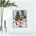 Picture of Ice Skating at Rockefeller Center _GroupedProduct_Rectangle_Portrait_Canvas_Framed_