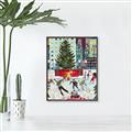 Picture of Ice Skating at Rockefeller Center _GroupedProduct_Rectangle_Portrait_Canvas_Framed_