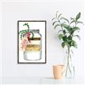 Picture of Holiday Cookies in a Jar _GroupedProduct_Rectangle_Portrait_Canvas_Framed_