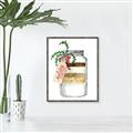 Picture of Holiday Cookies in a Jar _GroupedProduct_Rectangle_Portrait_Canvas_Framed_