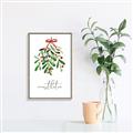 Picture of Under the Mistletoe III _GroupedProduct_Rectangle_Portrait_Canvas_Framed_