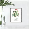 Picture of Under the Mistletoe III _GroupedProduct_Rectangle_Portrait_Canvas_Framed_