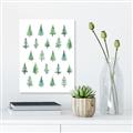 Picture of Christmas Trees _GroupedProduct_Rectangle_Portrait_Unframed_Print_Only_