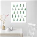 Picture of Christmas Trees _GroupedProduct_Rectangle_Portrait_Unframed_Print_Only_