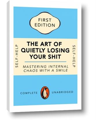 Picture of The Art of Shit Losing Typography Poster
